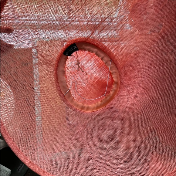 Coral Kentucky Derby hat - Picture 5 of 7